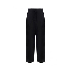 Salvatore Ferragamo Silk And Linen Pants