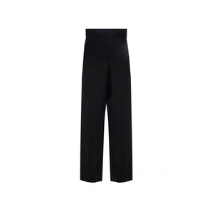 Salvatore Ferragamo Silk And Linen Pants