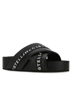Stella McCartney Black Polyethylene Slippers