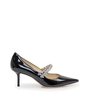 Jimmy Choo Black Calfskin High Heel Pumps