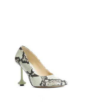 Loewe Green Goatskin High Heel Pumps