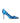 Manolo Blahnik Blue Silk High Heel Pumps