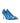 Manolo Blahnik Blue Silk High Heel Pumps