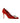 Manolo Blahnik Red Leather High Heel Pumps