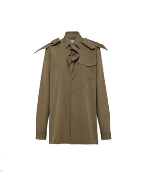 Prada Green Cotton Shirt