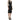 Saint Laurent Feathers Trim Silk Skirt