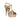 Saint Laurent Beige Calfskin Stiletto Heel Sandals