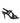 Salvatore Ferragamo Black Leather Stiletto Heel Sandals