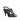 Salvatore Ferragamo Black Leather Stiletto Heel Sandals