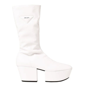 Prada White Polyethylene Boots