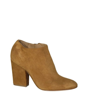 Sergio Rossi Brown Calfskin Ankle Boots