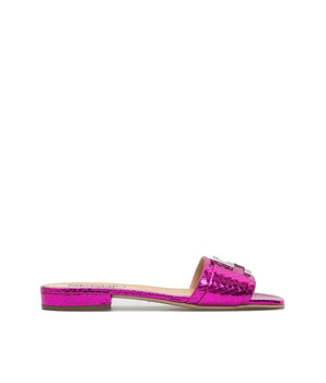 Sergio Rossi Multicolor Calfskin Sandals