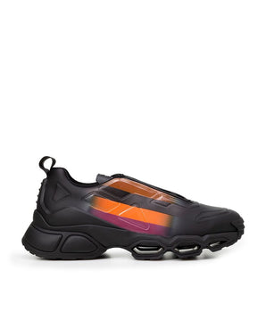 Prada Black Rubber Chunky Sneakers