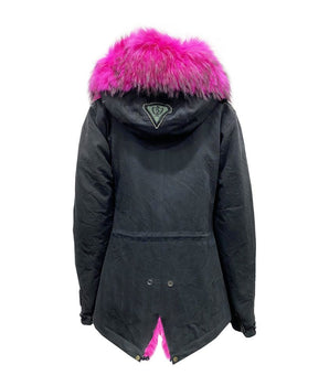 AS65 Black Cotton Parka