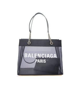 Balenciaga Black Polyester Tote Bag