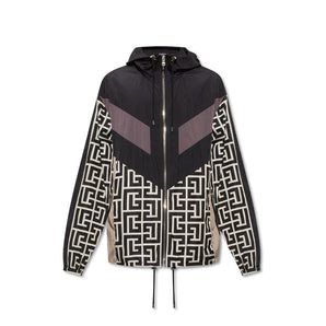 Balmain Nylon Monogram Jacket