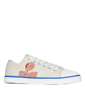 Isabel Marant Beige Canvas Low Top Sneakers