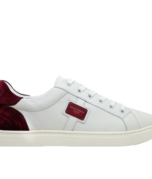 Dolce &amp; Gabbana Logo Leather Sneakers