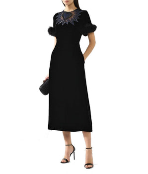 Fendi Black Viscose Casual Dress