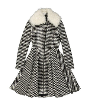 Giambattista Valli Black Virgin Wool Coat