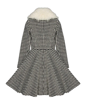Giambattista Valli Black Virgin Wool Coat