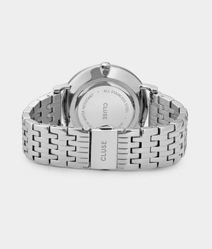 Cluse Silver Stainless Steel Dress Watch