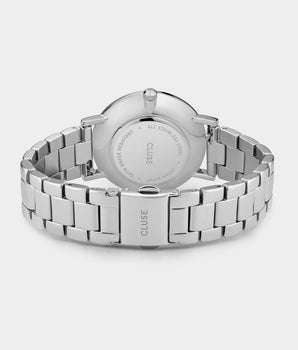 Cluse Silver Stainless Steel Bracelet Watch