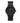 Cluse Black Leather Dress Watch
