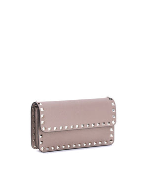 Valentino Garavani Multicolor Calf Leather Bos Taurus Clutch Bag