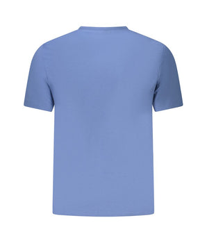 Calvin Klein Blue Cotton Men T-Shirt