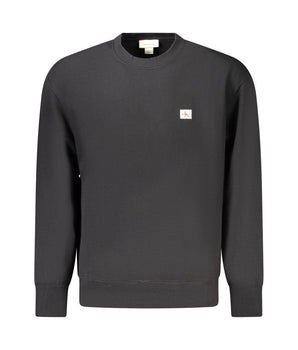 Calvin Klein Black Cotton Men Sweater