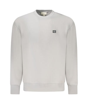 Calvin Klein Gray Cotton Men Sweater