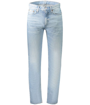 Calvin Klein Blue Cotton Men Jeans
