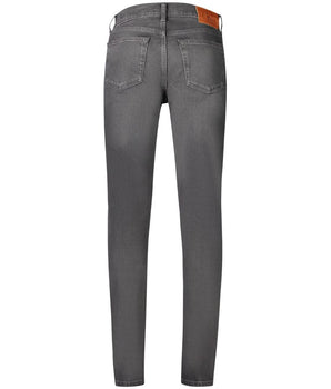 Calvin Klein Black Cotton Men's Slim Taper Jeans