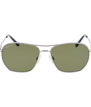 Serengeti Silver Metal Sunglasses