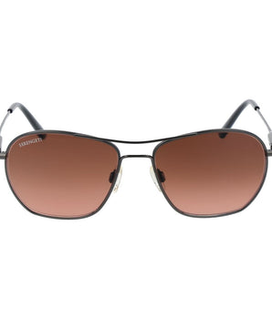 Serengeti Gray Metal Sunglasses