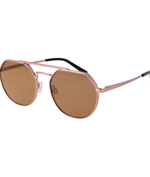 Serengeti Rose Gold Metal Sunglasses