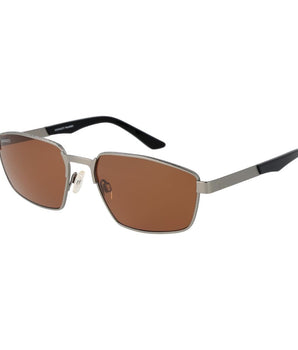 Serengeti Gray Metal Sunglasses