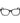 Guess Black Acetate Glasses (Frames)