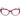 Marciano by Guess Red Acetate Glasses (Frames)