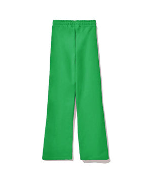 Comme Des Fuckdown Green Cotton Women Palazzo Pants