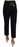 Dolce & Gabbana Black Cropped Front Button Embellished Pants Dolce & Gabbana 