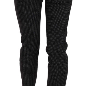 Dolce &amp; Gabbana Elegant Black Virgin Wool Trousers