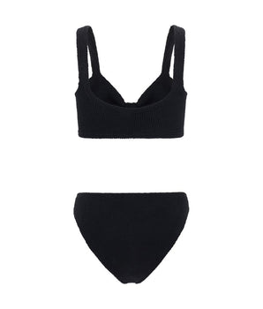 Hunza G Black Polyamide Bikini