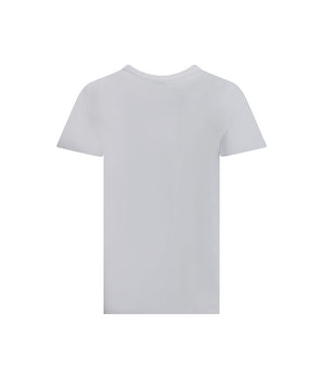 PINKO White Cotton T-Shirt