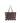 Valentino Garavani Brown Calf Leather Bos Taurus Shoulder Bag