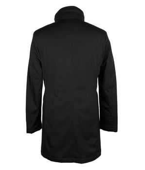 Made in Italy Black Wool Men Jacket