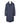 Made in Italy Blue Wool Men's Raincoat