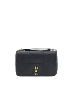 Saint Laurent Black Lamb Ovis Aries Aries Shoulder Bag