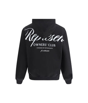 Represent Black Cotton Sweatshirt